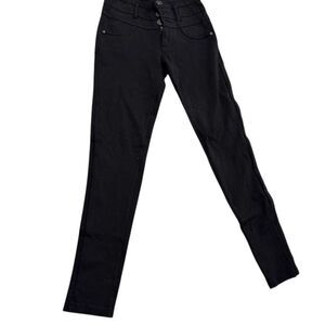 Celebrity Pink Women's Skinny Jeans Black Size 0‎ Stretchy Slim Fit